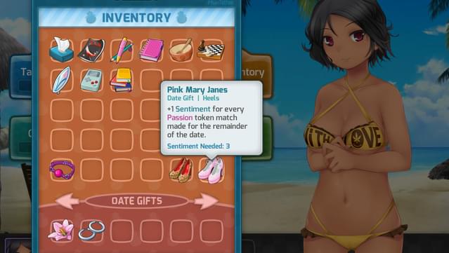 HuniePop Gameplay Screenshot