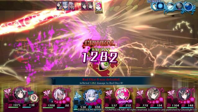 Mary Skelter Gameplay Screenshot