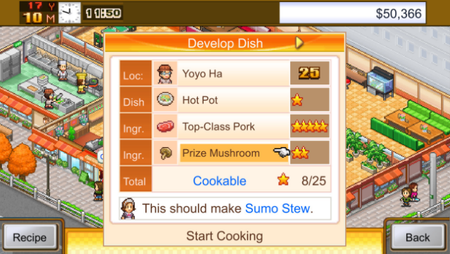 Cafeteria Nipponica Gameplay Screenshot