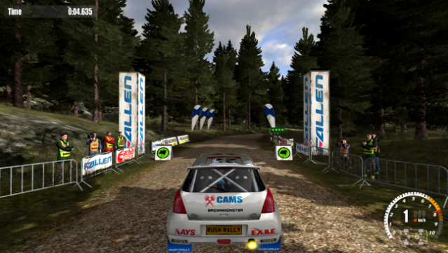 Rush Rally PC Screenshot