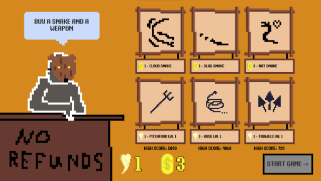 SNAKE FARM Gameplay Screenshot