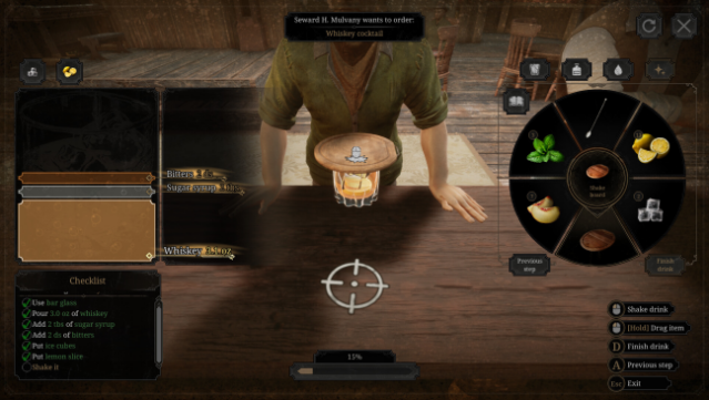 Saloon Simulator PC Screenshot