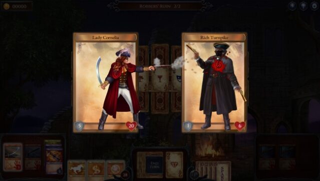 Shadowhand: RPG Card Game Gameplay Screenshot