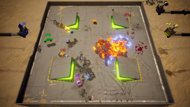 Thunder Rally Gameplay Screenshot