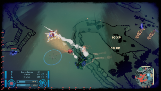 Wave Defense: Trappist Gameplay Screenshot