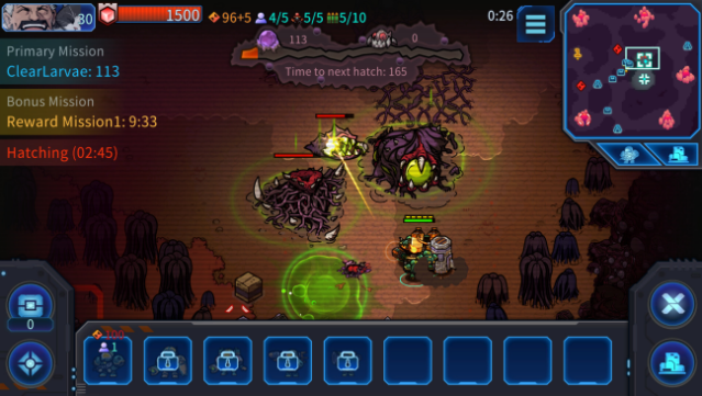 Xeno Command Gameplay Screenshot